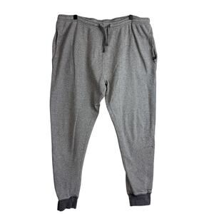 Pact Organic Mens 28” High Rise Sweatpants Gray - L